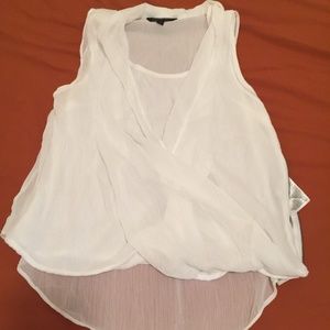Banana Express white blouse